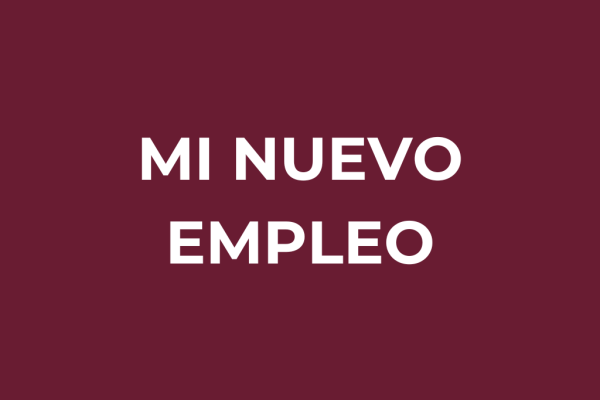 MI NUEVO EMPLEO