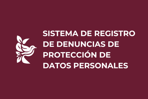 Sistema de Registro de Denuncias de Protección de Datos Personales